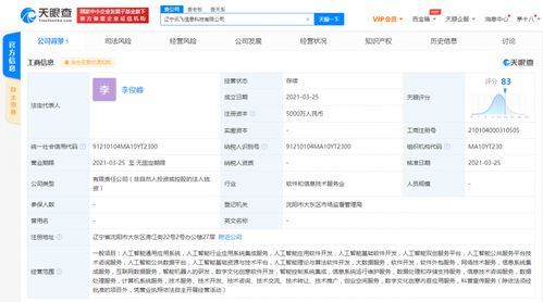 科大訊飛在遼寧成立信息科技新公司，全資持股拓展東北市場